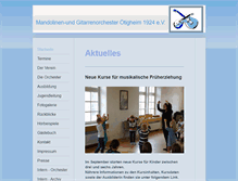 Tablet Screenshot of mgo-oetigheim.de
